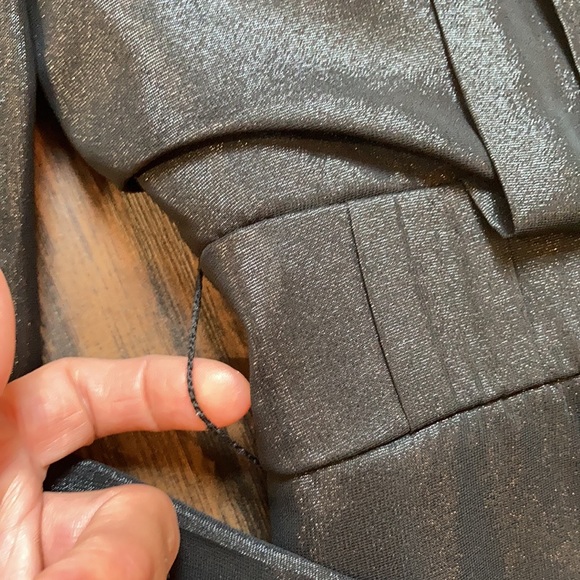 Ana Capri Black Gold Shimmer Dress - Picture 7 of 14